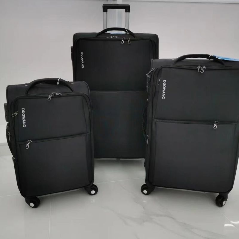 คุณภาพสูง Wholesale กันน้ํา Oxford กระเป๋าเดินทางอ่อน Polyester วินเทจ Trolley เซตกระเป๋าเดินทาง