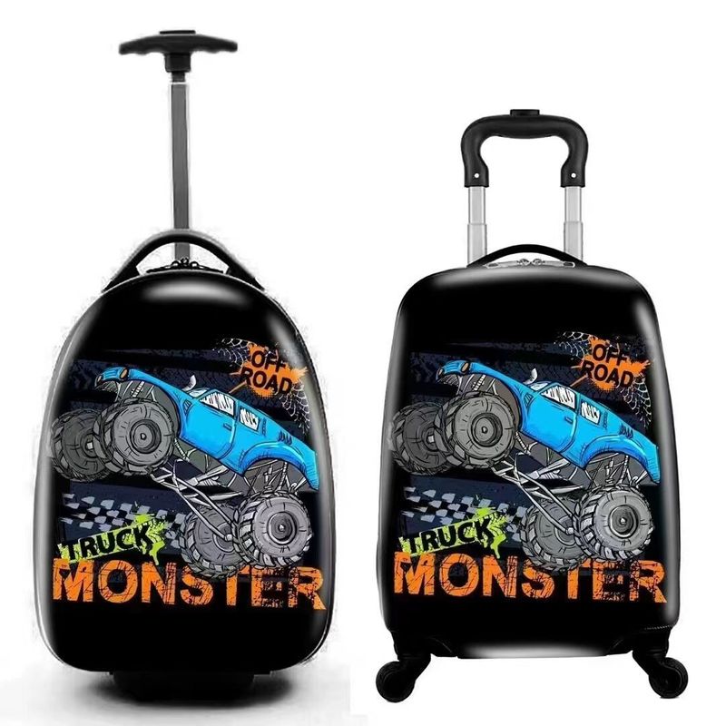 กระเป๋าเดินทางเด็ก โรงงาน Custom Multi-Shape New Design ABS การ์ตูนพิมพ์เด็กนําเสนอ Trolley กระเป๋าเดินทางเด็ก กระเป๋าเดินทาง