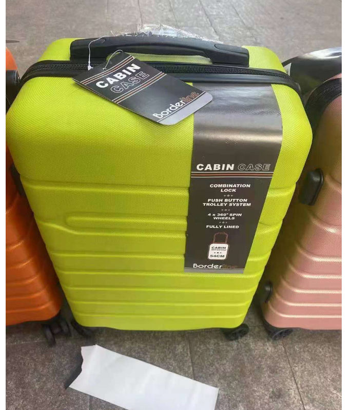อุปกรณ์เสริมหรู ABS วัสดุแฟชั่น กระเป๋ารถยนต์ Universal Wheel Aluminum Trolley กระเป๋าเดินทาง Unisex Password กระเป๋าเดินทาง