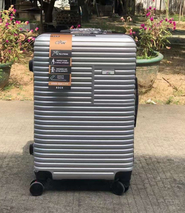 กรอบอลูมิเนียม Hardside Rolling Zipper Flight Case OEM ODM Custom Label Anti-Scratch กระเป๋าเดินทาง