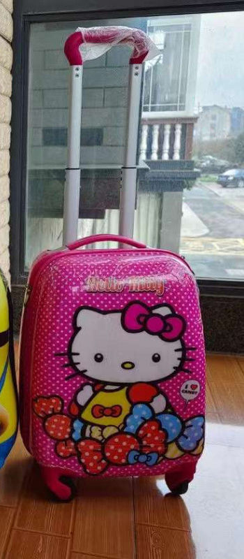 คาวาอาย ซานริโอเอ็ด คูโรมิ My Melody กระเป๋าเดินทาง ป้องกันฝุ่น กระเป๋าเดินทาง ยืดหยุ่นหนาและทนการสวมใส่