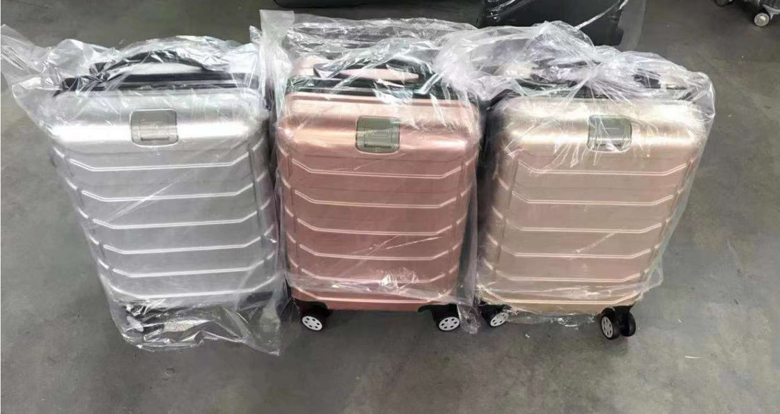 Abs อลูมิเนียม Trolley กระเป๋าเดินทาง ชุดกระเป๋าเดินทาง กระเป๋าเดินทางบนล้อ 20 นิ้ว Trolley กระเป๋าเดินทาง