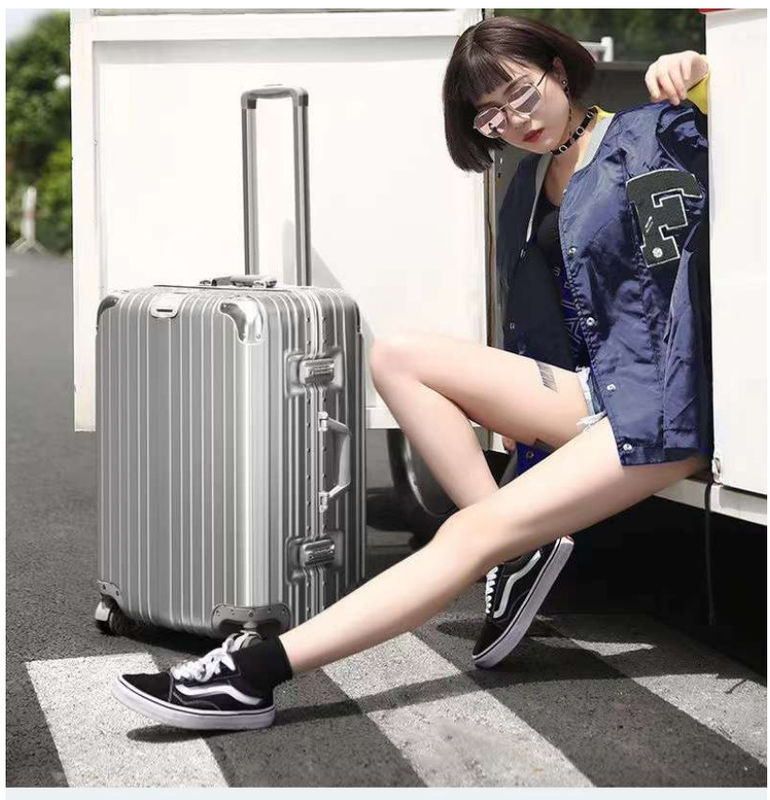 กระเป๋าเดินทาง ABS+PC กระเป๋าเดินทางสําหรับการเดินทางหรู กระเป๋าเดินทางสําหรับการเดินทาง