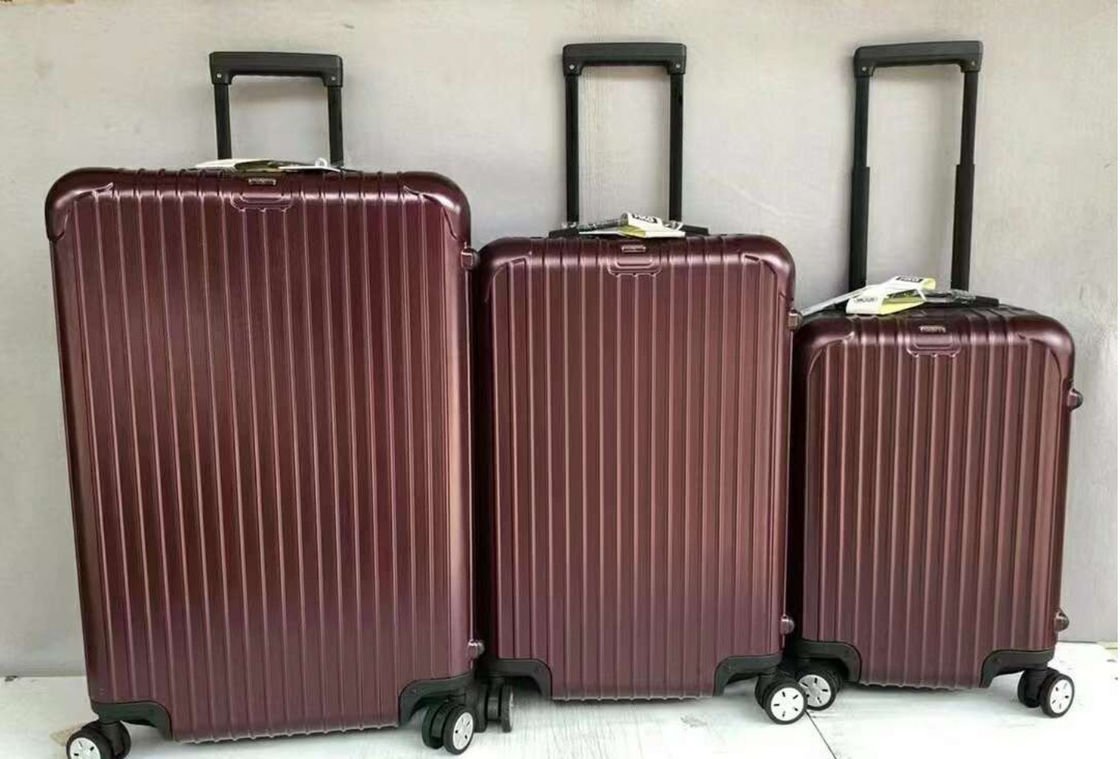 20 นิ้ว Unisex ผู้ใหญ่ Trolley Case กับกล่องรหัสผ่านใหม่ ความจุใหญ่ สีแข็ง