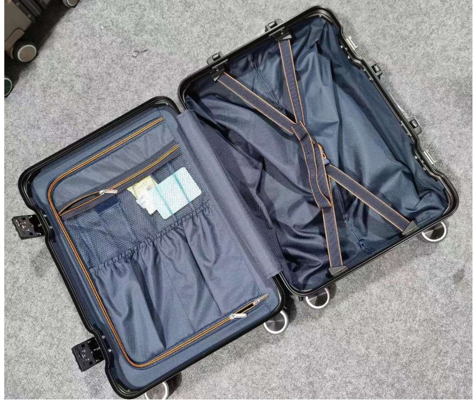 Smart Carry-On ABS Luggage Soft Handle 20'24'28 Trolley Valise De Voyage With Wheels กระเป๋าสตางค์สัญลักษณ์ที่กําหนดเอง