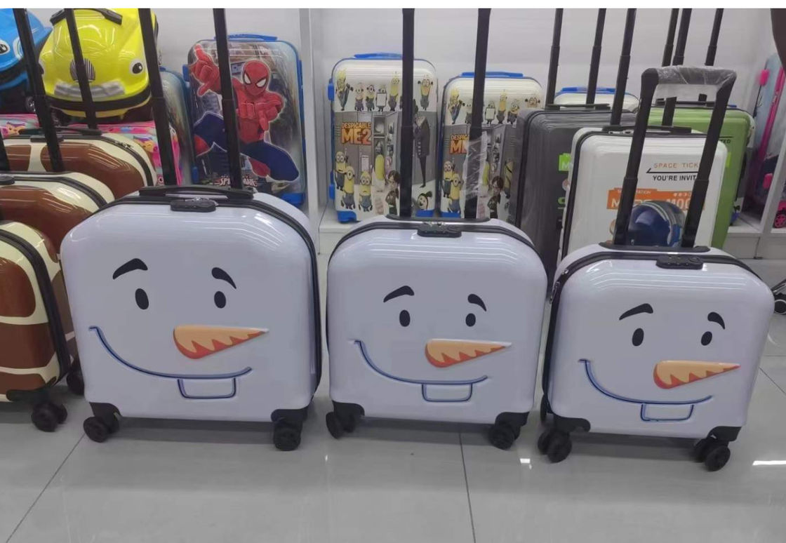 ดีไซน์ใหม่ 18 นิ้ว Universal Wheel Trolley Box เด็กแฟชั่น การ์ตูน Trolley Box น่ารัก 3D สเตียโร่
