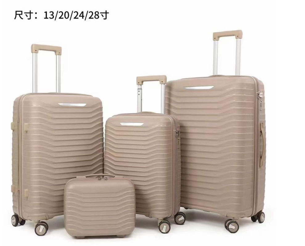 เดินทางพิเศษ Pp 3 4 Roues 4pcs กระเป๋าเดินทาง กระเป๋าถังรถยนต์ ชุดสําหรับเด็กหญิง การเดินทางกลางแจ้ง