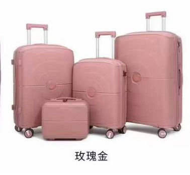 แฟชั่น กระเป๋าเดินทาง ขายปลีก 3 ชิ้น กระเป๋าเดินทาง PP Spinner กระเป๋าเดินทางทนทาน กระเป๋าสะพาย