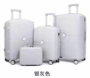 แฟชั่นใหม่ 4PCS 14/20/24/28 PP เซตกระเป๋าเดินทางหลายฟังก์ชัน การเดินทาง Wholesale Universal Wheel Trolley Suitcase