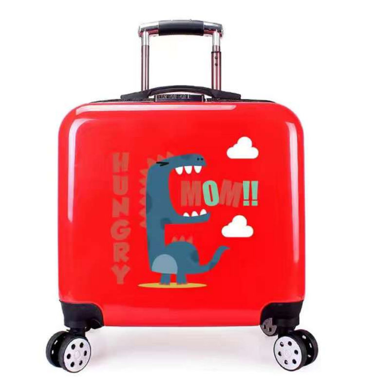 กระเป๋าเดินทางเด็ก Universal Wheel Cartoon Trolley Box Box ขนาดเล็ก กระเป๋าเดินทางกระเป๋าสะพายน้ําหนักเบา
