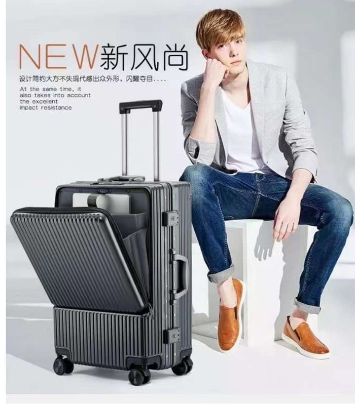 รถกระบะสปินเนอร์สําหรับกระเป๋าเดินทาง พร้อมกับ TSA ล็อค สีดํา เขียวเข้ม สีแดง ถุงกระเป๋าขนของ 20 นิ้ว